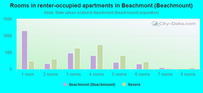 Rooms in renter-occupied apartments in Beachmont (Beachmount)