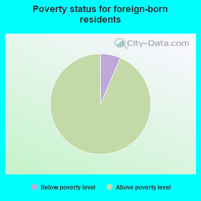 Poverty status for foreign-born residents