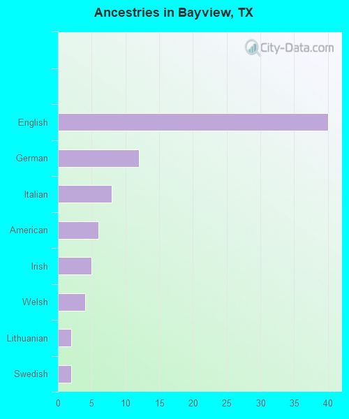 Ancestries in Bayview, TX
