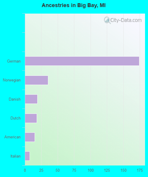 Ancestries in Big Bay, MI