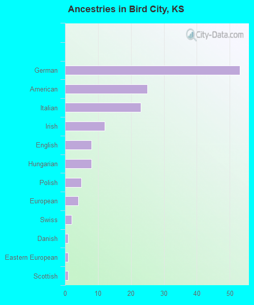 Ancestries in Bird City, KS