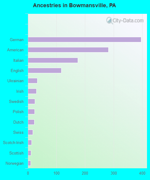 Ancestries in Bowmansville, PA