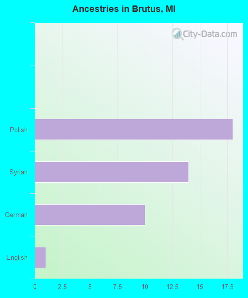 Ancestries in Brutus, MI
