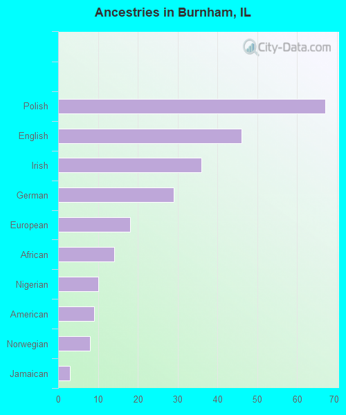 Ancestries in Burnham, IL