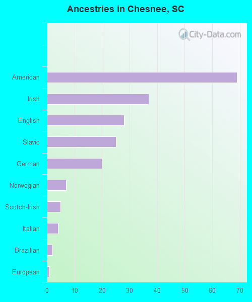 Ancestries in Chesnee, SC