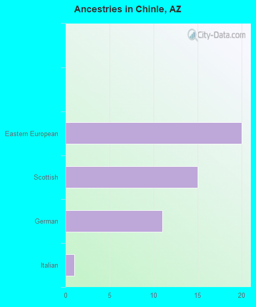 Ancestries in Chinle, AZ