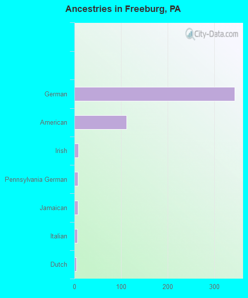 Ancestries in Freeburg, PA