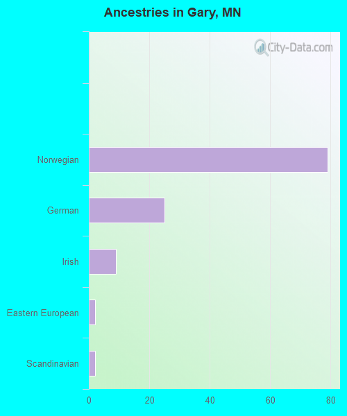 Ancestries in Gary, MN