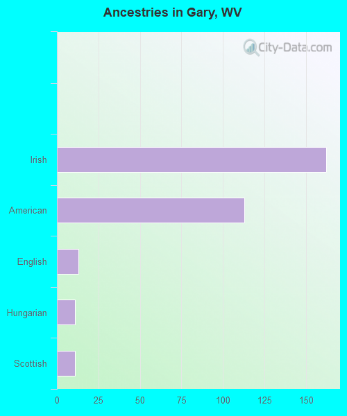 Ancestries in Gary, WV