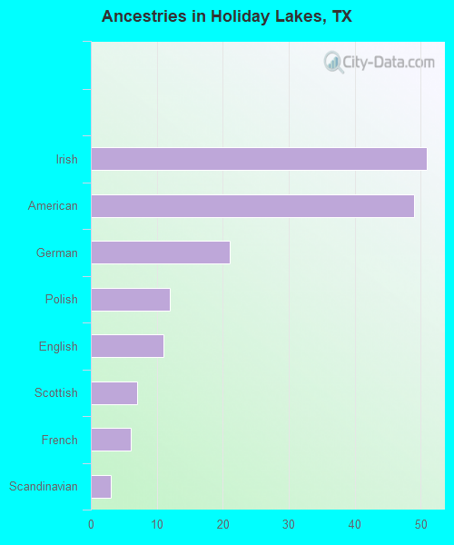 Ancestries in Holiday Lakes, TX