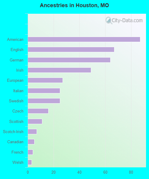 Ancestries in Houston, MO