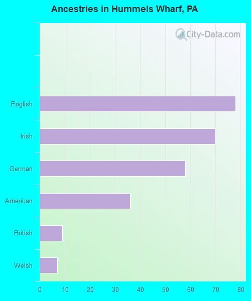 Ancestries in Hummels Wharf, PA