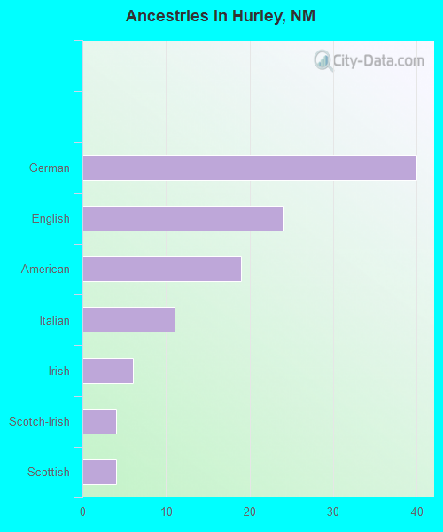 Ancestries in Hurley, NM