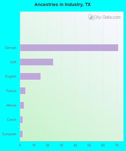 Ancestries in Industry, TX