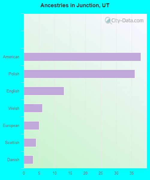 Ancestries in Junction, UT