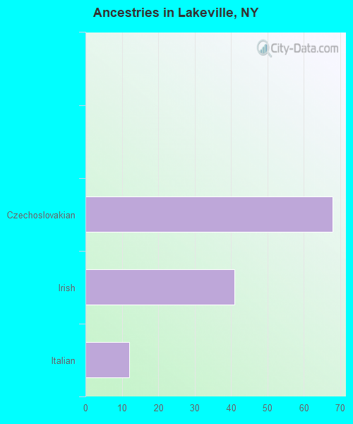Ancestries in Lakeville, NY