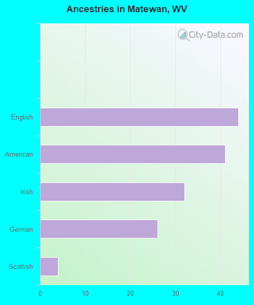 Ancestries in Matewan, WV