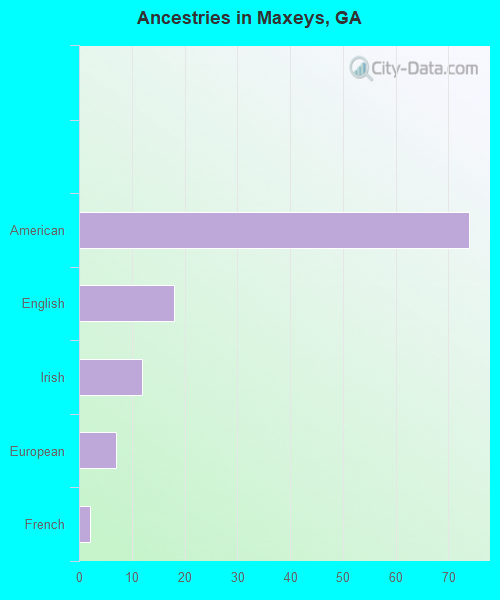 Ancestries in Maxeys, GA