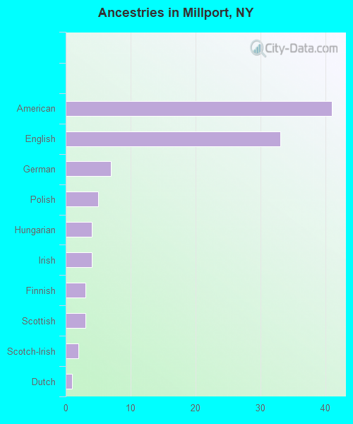 Ancestries in Millport, NY
