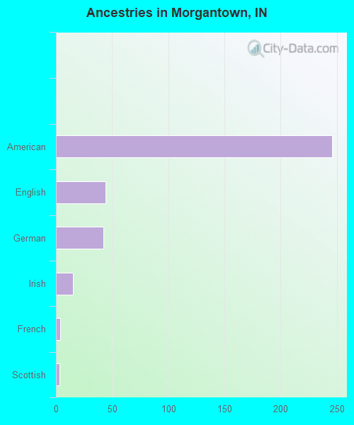Ancestries in Morgantown, IN