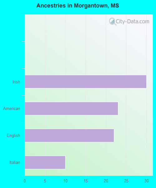 Ancestries in Morgantown, MS