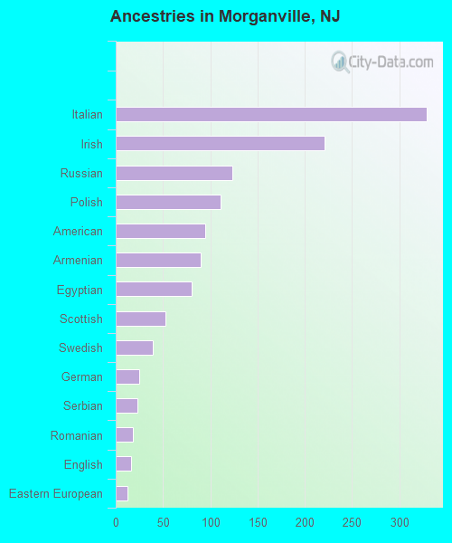 Ancestries in Morganville, NJ