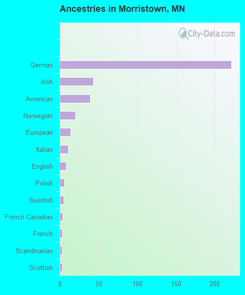 Ancestries in Morristown, MN