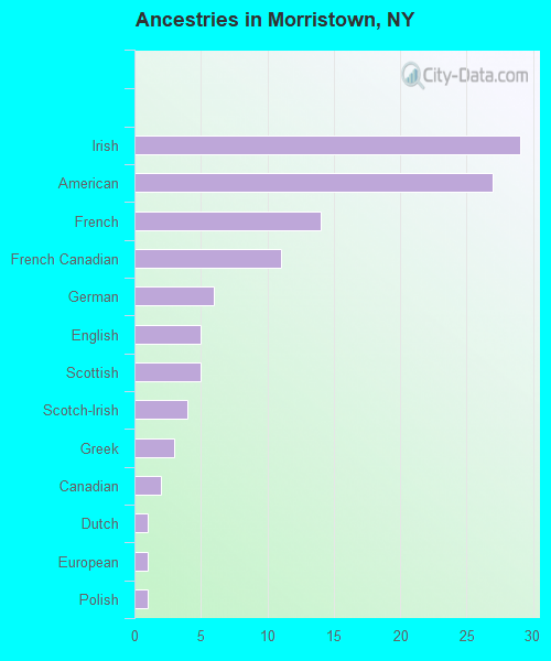 Ancestries in Morristown, NY