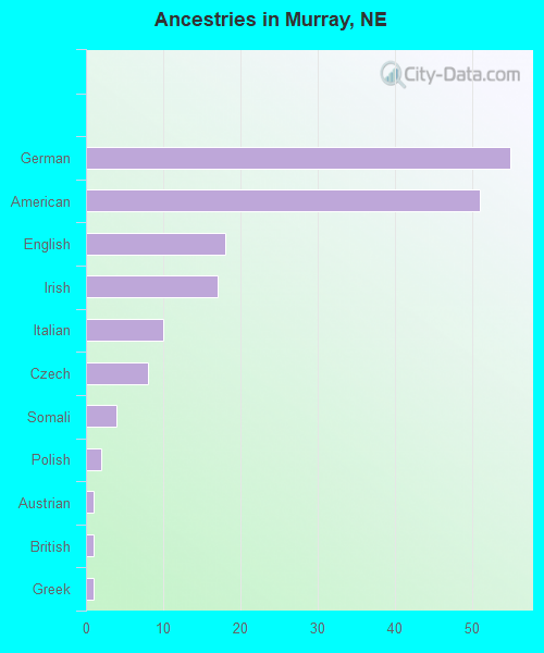 Ancestries in Murray, NE