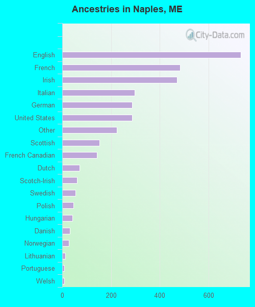 Ancestries in Naples, ME