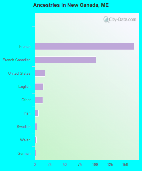 Ancestries in New Canada, ME