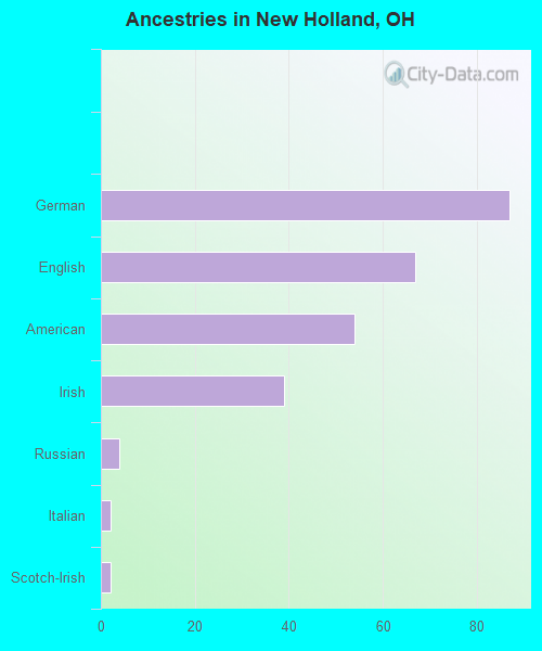 Ancestries in New Holland, OH