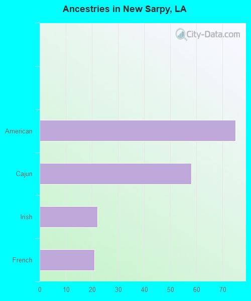 Ancestries in New Sarpy, LA