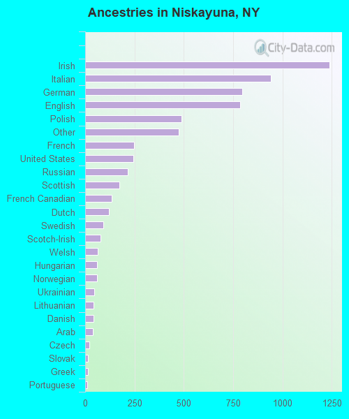 Ancestries in Niskayuna, NY
