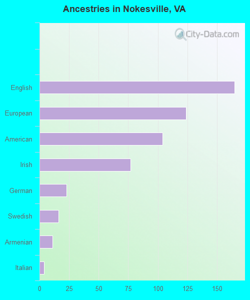 Ancestries in Nokesville, VA