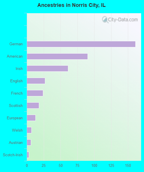Ancestries in Norris City, IL