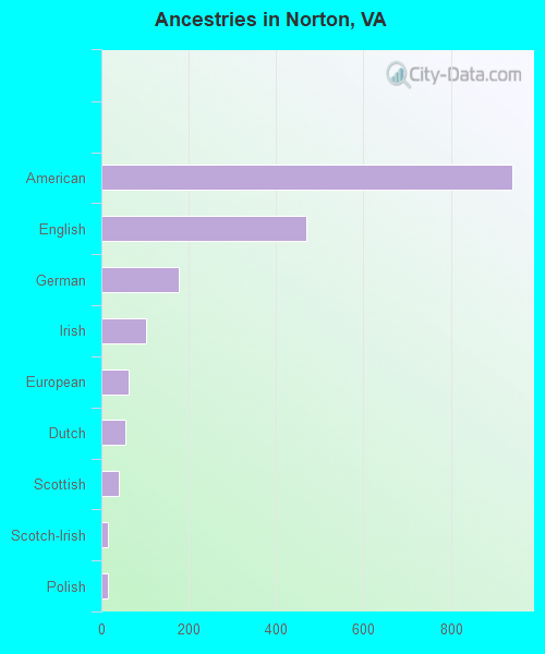 Ancestries in Norton, VA