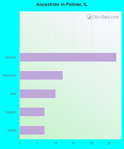 Ancestries in Palmer, IL