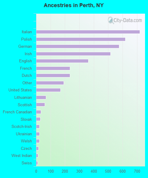 Ancestries in Perth, NY