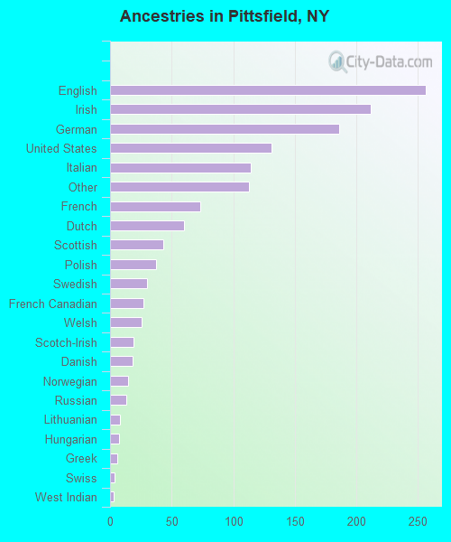 Ancestries in Pittsfield, NY