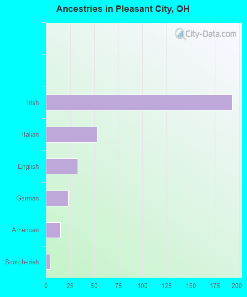 Ancestries in Pleasant City, OH