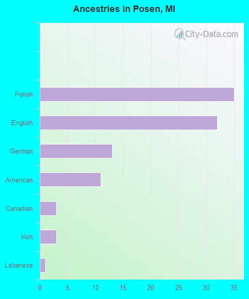 Ancestries in Posen, MI