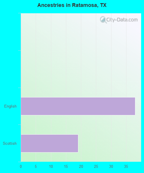 Ancestries in Ratamosa, TX