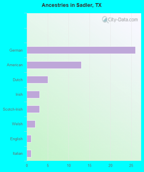 Ancestries in Sadler, TX