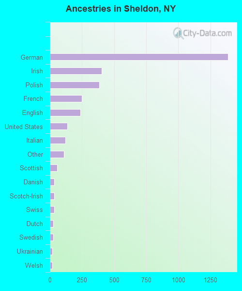 Ancestries in Sheldon, NY