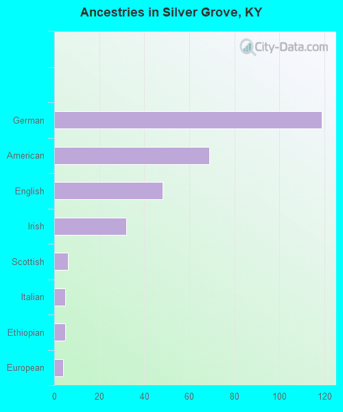 Ancestries in Silver Grove, KY
