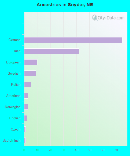 Ancestries in Snyder, NE