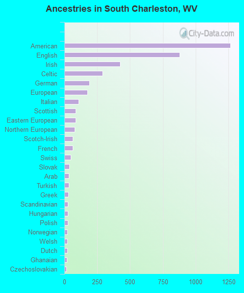 Ancestries in South Charleston, WV
