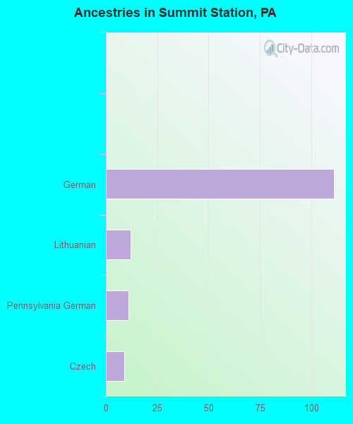 Ancestries in Summit Station, PA