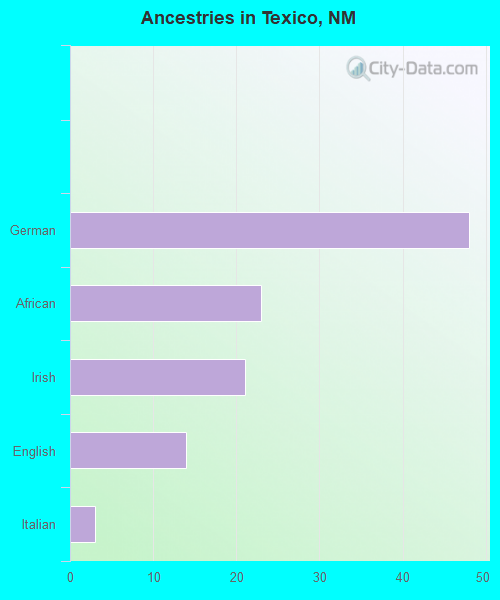 Ancestries in Texico, NM